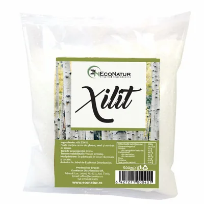 Xilitol, 1kg, EcoNatur