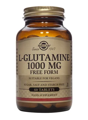 L-Glutamina, 60 tablete, Solgar