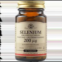 Seleniu 200mcg, 50 tablete, Solgar