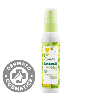 Spray pentru descurcarea parului copiilor cu miere de salcam, 125ml, Klorane Junior