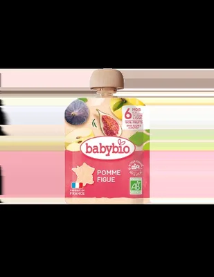 Piure de mere si smochine Bio, 90g, BabyBio