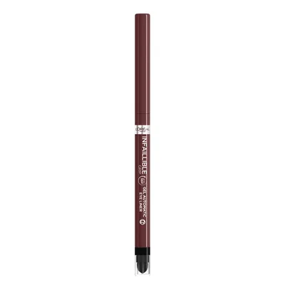 Creion mecanic de ochi Infaillible 36H Grip Bronze Blaze Velvet Bordeaux, 1ml, L'Oreal Paris