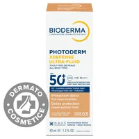 Crema colorata SPF50+ XDefense Ultra-Fluid Fototip 3 pentru protectie UV completa, 40ml, Bioderma