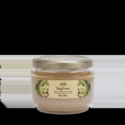 Exfoliant pentru corp Olive Bliss, 320g, Sabon