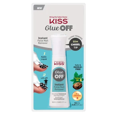 Solutie pentru indepartarea unghiilor Glue Remover, 5g, Kiss