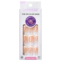Unghii false Impress Nails Model, 30 bucati, Kiss