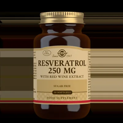 Resveratrol 250mg, 30 capsule, Solgar