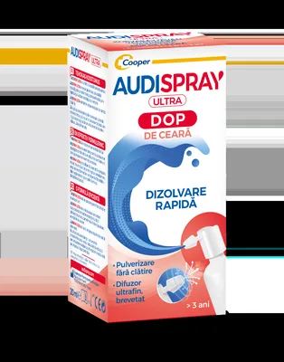 Audispray Ultra Dopuri de ceara, 20ml, Audispray