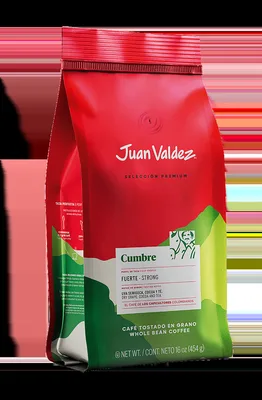 Cafea premium boabe Cumbre, 454g, Juan Valdez