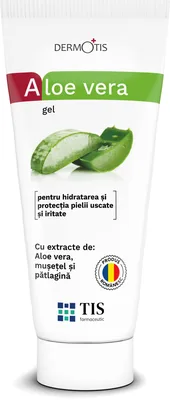 Gel cu aloe vera DermoTIS, 100ml, Tis Farmaceutic