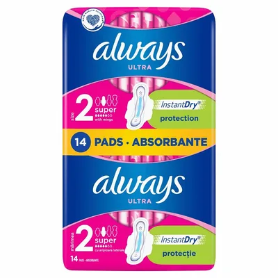 Absorbante Ultra Super, 16 bucati, Always