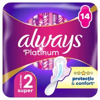 Absorbante Platinum Super, 26 bucati, Always