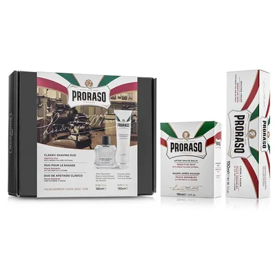 Set pentru barbierit shave duo pack sensitive, 1 bucata, Proraso
