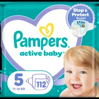 Scutece Active Baby Mega Box, Marimea 3, 6-10 kg, 152 bucati, Pampers