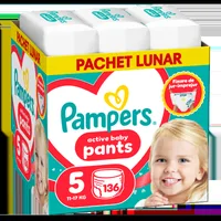 Scutece-chilotel Pants XXL Box Marimea 3 pentru 6-11 kg, 180 bucati, Pampers