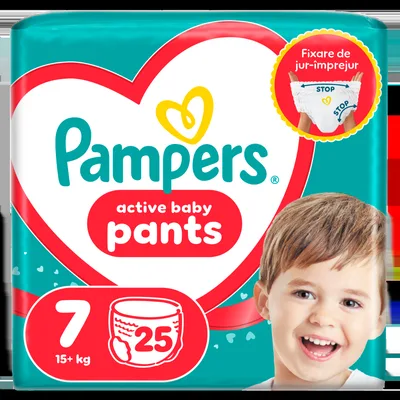 Scutece-chilotel Pants Marimea 3 pentru 6-11 kg, 62 bucati, Pampers