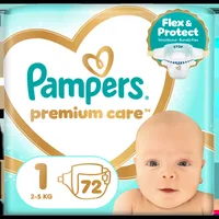 Scutece Premium Care Nr.3 pentru 6-10 kg, 120 bucati, Pampers