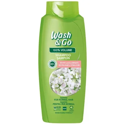 Sampon cu iasomie, 360ml, Wash&Go