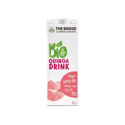 Bautura vegetala din Quinoa Bio, 1000ml, The Bridge