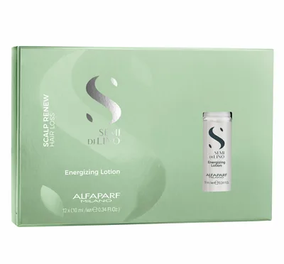 Lotiune pentru anti-cadere a parului Scalp Renew Energizing, 12 fiole x 10ml,Alfaparf Milano Professional