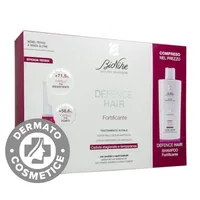 Pachet Fiole impotriva caderii parului Defence Hair + Sampon, 21 x 6ml + 200ml, Bionike