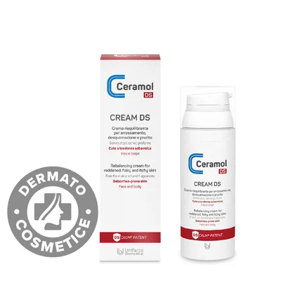 Crema tratament adjuvant pentru dermatita seboreica DS, 50ml, Ceramol