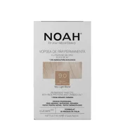 Vopsea de par naturala Blond foarte deschis (9.0), 140ml, Noah