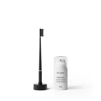 Set Periuta + Pasta de dinti 75ml Soft Perfect Black, Piuma