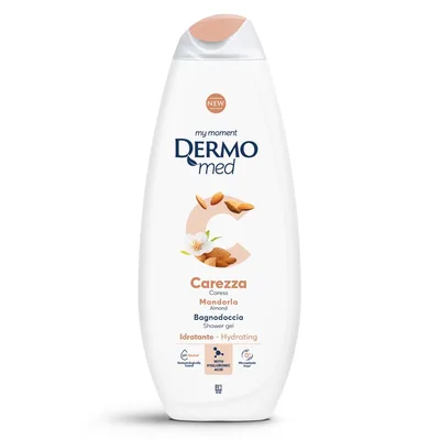 Gel de dus cu aroma de migdale Carezza, 750ml, Dermomed