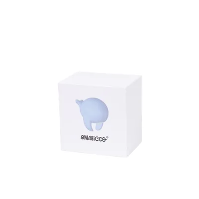 Mini vibrator de buzunar cu 12 moduri de vibratie Mini Whale, 1 bucata, Ammicco