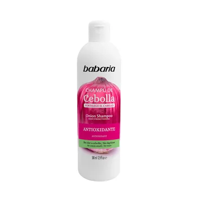 Sampon antioxidant cu extract de ceapa pentru fortifierea parului, 380ml, Babaria