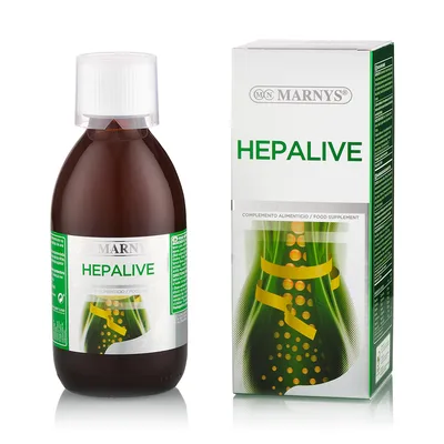 Hepalive pentru sanatatea ficatului si probleme digestive, 250ml, Marnys