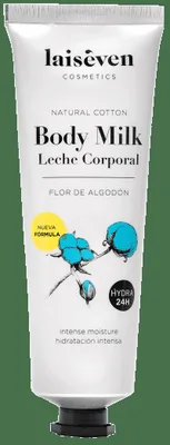 Lapte de corp cu aroma de floare de bumbac, 75ml, Laiseven