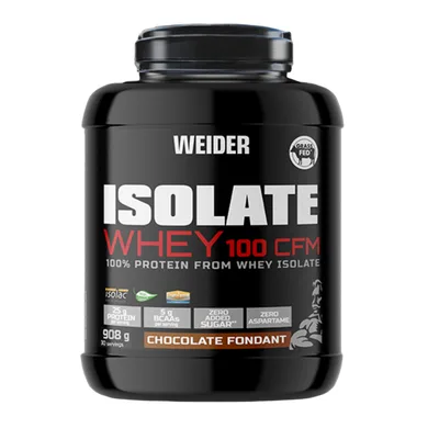 Izolat proteic cu aroma de Chocolate Fondant Isolate Whey 100CFM, 2000g, Weider