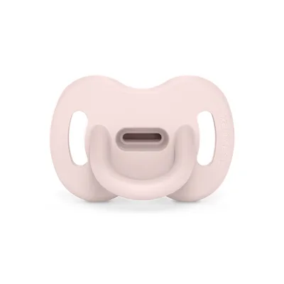 Suzeta din silicon fiziologica pentru 0 - 6 luni SX Pro Colour Essence Roz, 1 bucata, Suavinex