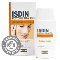 Fotoultra 100 Active Unify Fusion Fluid cu SPF50, 50ml, Isdin