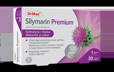 Dr. Max Silimarina Premium, 30 capsule