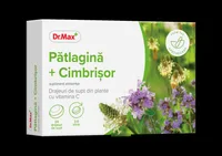 Dr. Max Drajeuri cu patlagina si cimbrisor, 24 drajeuri