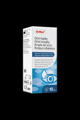Dr. Max Picaturi oftalmice pentru hidratare intensa, 10ml