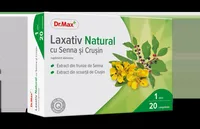 Dr. Max Laxativ Natural cu Senna si Crusin, 20 comprimate filmate