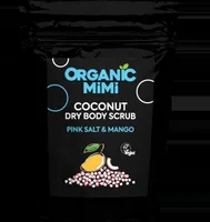 Scrub de corp cu sare roz si aroma de mango si cocos, 150g, Organic Mimi