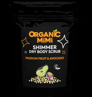 Scrub de corp stralucitor cu fructul pasiunii si avocado, 150g, Organic Mimi