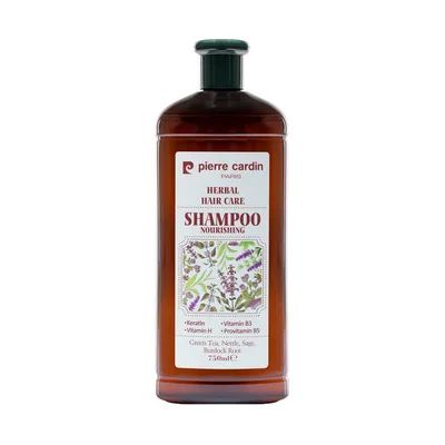 Sampon hranitor pentru par gras Herbal, 750ml, Pierre Cardin