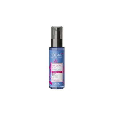 Ser pentru par cu Acid Hialuronic si Colagen, 75ml, Urban Care