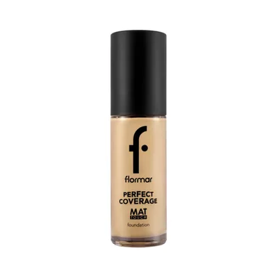 Fond de ten mat Perfect Coverage Mat Touch 305 Golden Honey, 30ml, Flormar