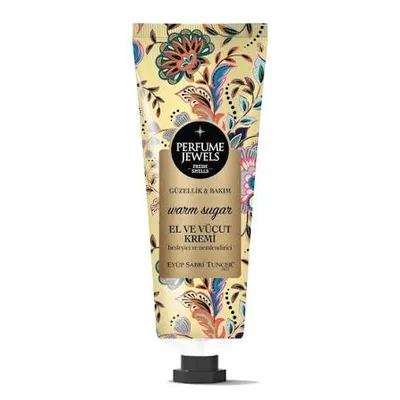 Crema de maini si de corp Warm Sugar Perfume Jewels, 50ml, Eyup Sabri Tuncer