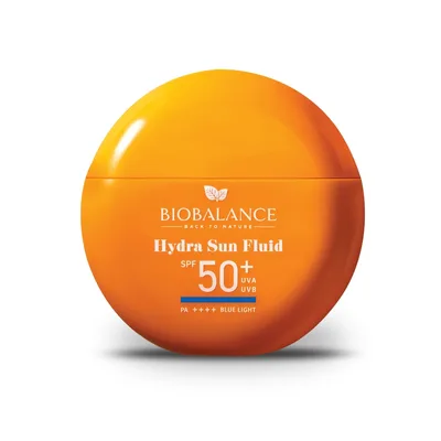 Protectie solara Hydra Sun Fluid SPF 50+ UVA & UVB, PA++++ Blue Light, 40ml, Bio Balance