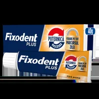 Crema adeziva pentru proteza dentara Plus Best Hold, 40g, Fixodent