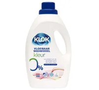 Detergent lichid pentru rufe colorate, 27 spalari, Klok