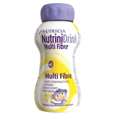 NutriniDrink Multi Fibre cu aroma de banane, 200ml, Nutricia